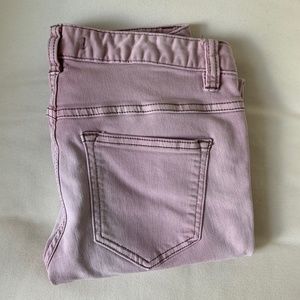 ECU Free People Distressed Pink Jeans sz 24